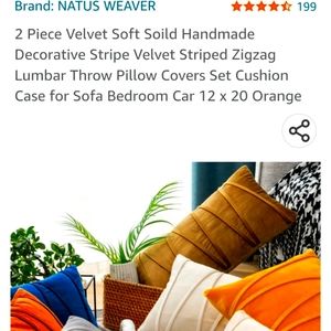 Accent pillows with cushion and covers